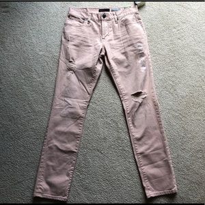 Aeropostale Skinny Jeans Pale Rose Blush Pink Size 30 Skinny Jean Pants Sz 30 32